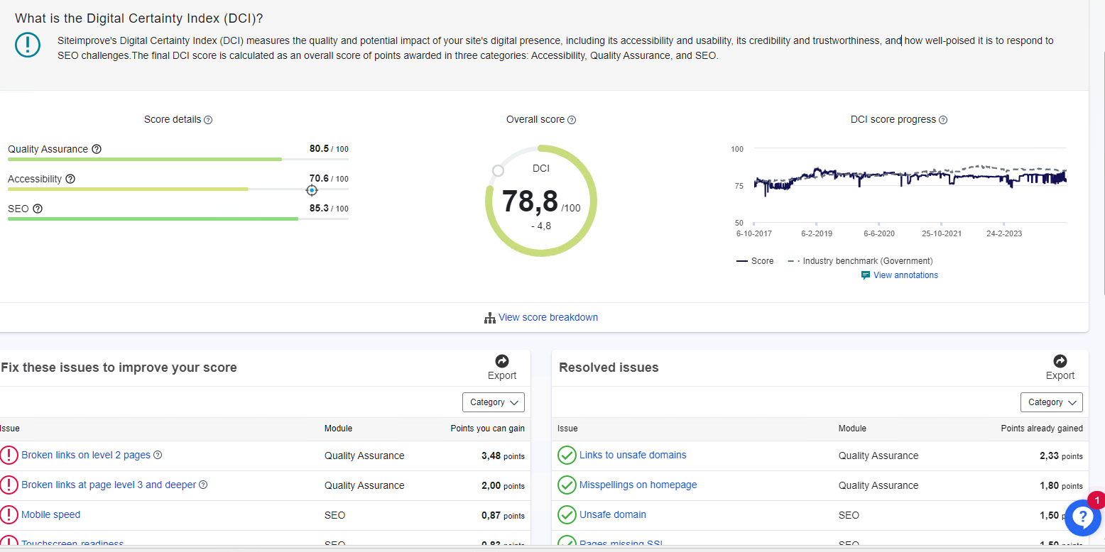 Verbetering as a service